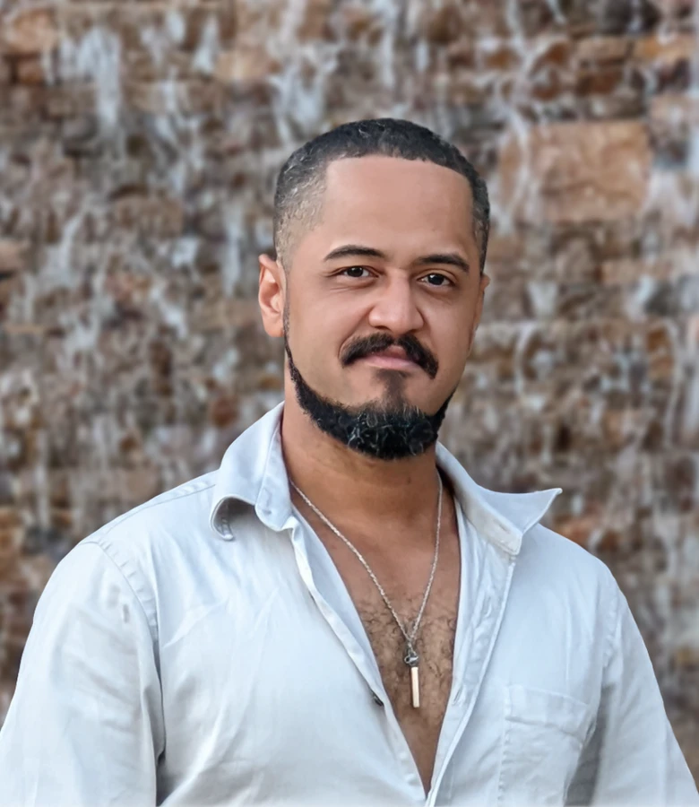 Real photograph of Sensei Stan in a white shirt.